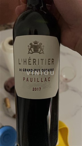 Бордо Пойяк Grand-Puy Ducasse L'Héritier 2017