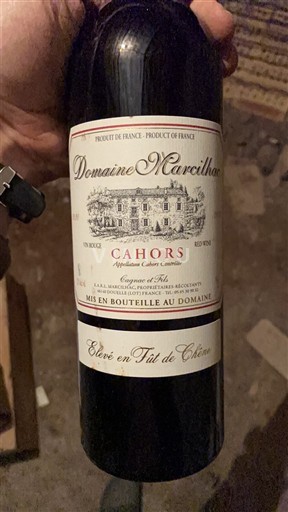 Sud-Ovest Cahors Domaine Marcilhac 2020