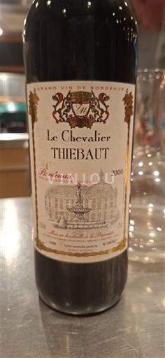Bordeaux Le Chevalier Thiebaut 2000