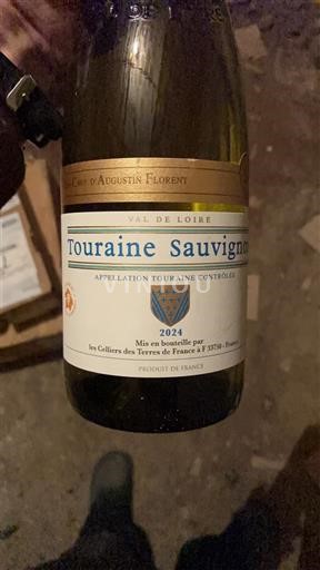 Viner Blanc sec Cave d'Augustin Florent 2024 Frankrike Loiredalen Touraine AOC