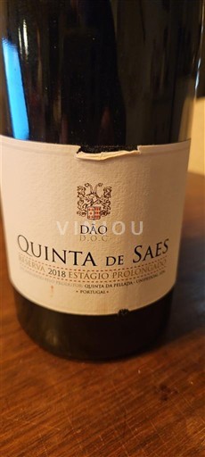 Bồ Đào Nha Dão Quinta de Saes Reserva Estágio Prolongado 2018