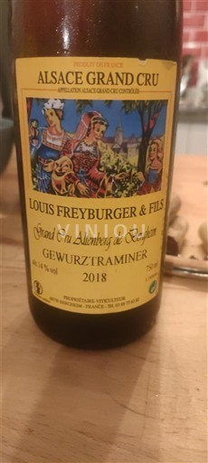 Ельзас Ельзас Гран Крю Grand Cru Louis Freyburger & Fils Grand Cru Altenberg de Bergheim Gewurztraminer 2018
