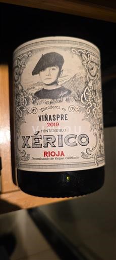 Rioja Viñaspere Xérico Tentenuelo 2019