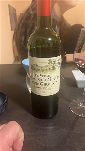 Bordeaux Château Croix du Moulin Giraudot 2020