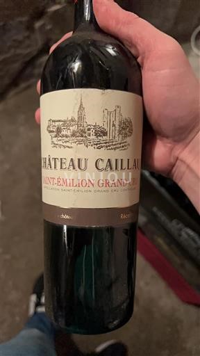 Bordeaux Saint-Émilion Grand Cru Grand Cru Château Caillau 2018