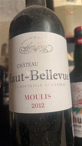 Bordeaux Không được chỉ định Château Haut-Bellevue 2012