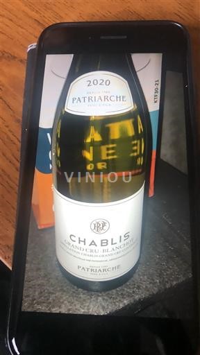 Бургундія Chablis Grand Cru Patriarche Grand Cru Blanchot 2020