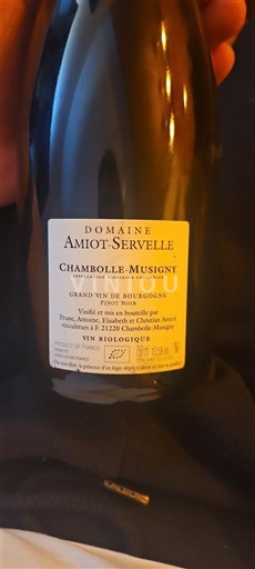 Borgonha Chambolle-Musigny Domaine Amiot-Servelle 2020
