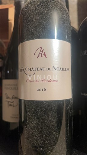 Бордо Кот-де-Бордо Château Vieux Château de Noailles 2016