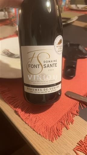 Thung lũng Rhône Beaumes de Venise Domaine Font Sante 2024