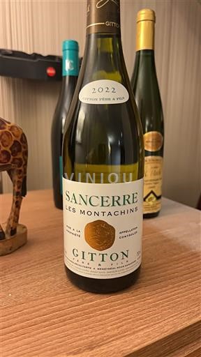 Thung lũng sông Loire Sancerre. Gitton Les Montachins 2022