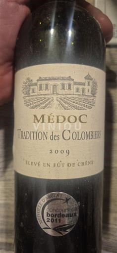 Bordeaux Médoc Tradition des Colombiers 2009