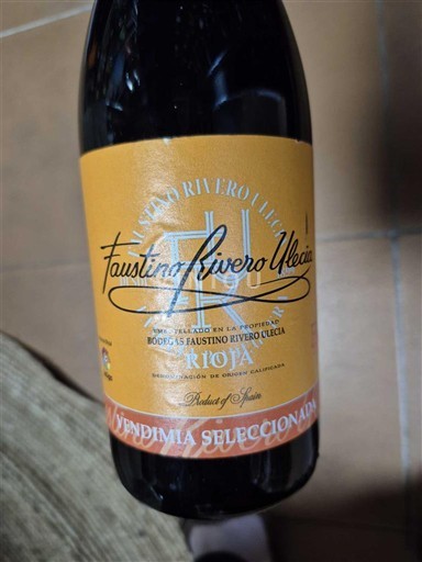 Rioja Faustino Rivero Ulecia Vendimia Seleccionada 2016