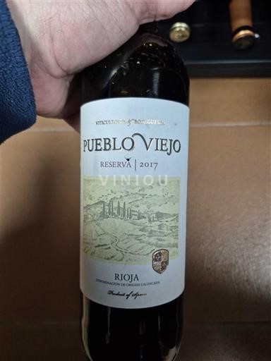 Rioja Pueblo Viejo Reserva 2017