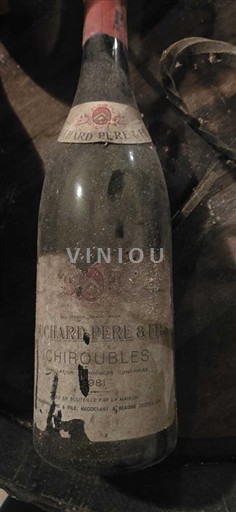 Божоле Чірубль Bouchard Père & Fils 1981