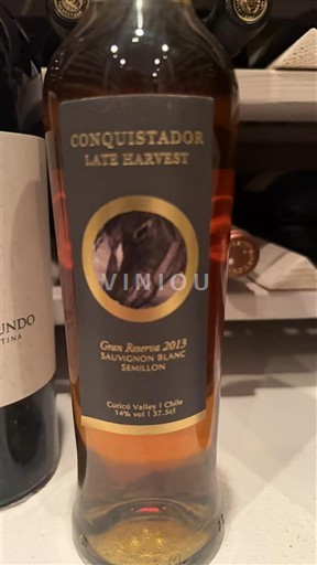 Долина Курико Куріко Велі Conquistador Late Harvest Gran Reserva 2015