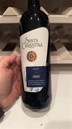 Долина Майпо Маїпо Сентраль Santa Christina Merlot 2013