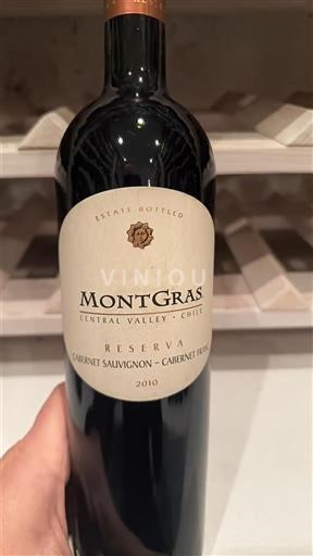 Долина Майпо Маїпо Сентраль MontGras Reserva 2010