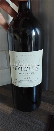 Bordeaux Château Peyrouley 2022
