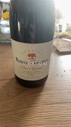 Thung lũng Rhône Côtes-du-rhône Domaine Rouge Garance Terre de Garance 2008