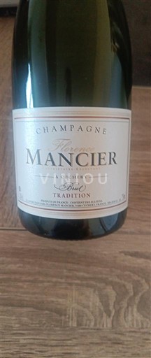 Šampanja Šampanjec Mancier Tradition Neleten.