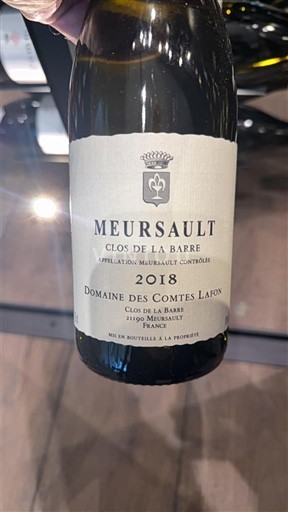Бургундія Мерсо Domaine S Comtes Lafon Clos de la Barre 2018