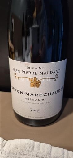 Бургундія Кортон Grand Cru Domaine Jean-Pierre Maldant 2019