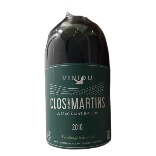Bordeaux Lussac-Saint-Émilion Clos Les Martins 2018
