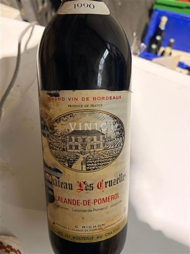 Бордо Лаланд-де-Помроль Château Les Cruzelles 1990