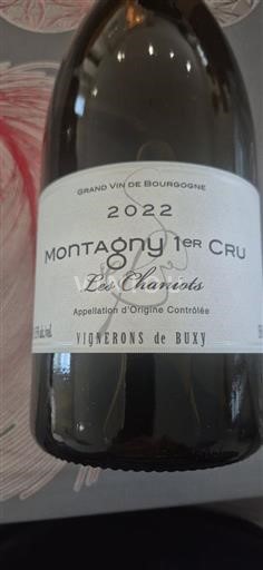 Бургундія Не вказано Premier Cru Vignerons de Buxy Les Chaniots 2022