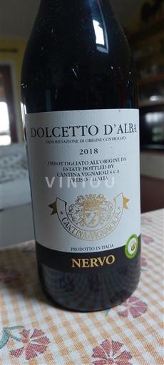 П'ємонт Дольчетто д'Альба Cantina Vignaioli Nervo 2018