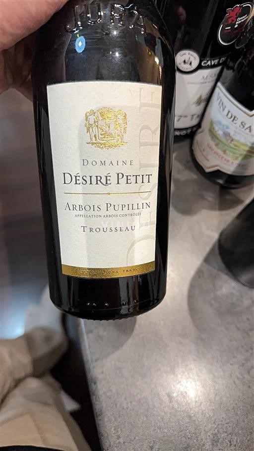 Jura Nicht spezifiziert Domaine Désiré Petit Trousseau 2018