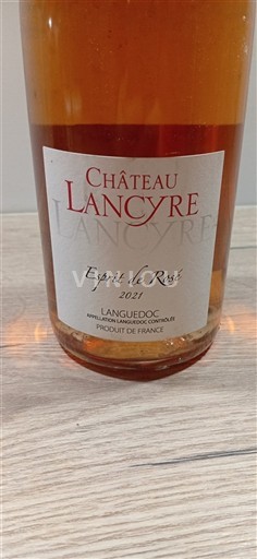 Лангедок Château Lancyre Esprit de Rosé 2021