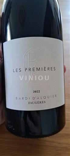 Languedoc Faugères Bardi d'Alquier Les Premières 2022