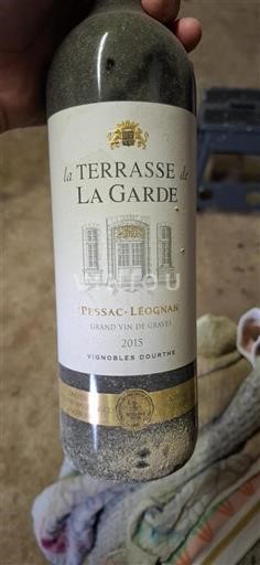 Bordeaux Pessac-Léognan La Terrasse de La Garde 2015