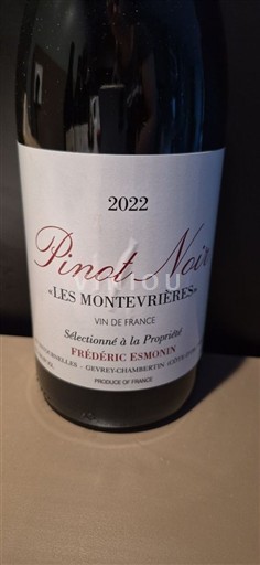 Бургундія Frédéric Esmonin Les Montevrières 2022