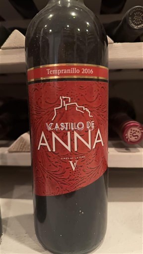 Валенсійське співтовариство Валенсія Castillo de Anna Tempranillo 2016