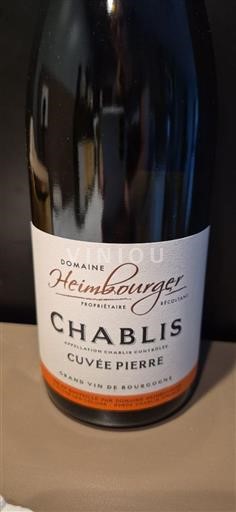 Burgundsko Chablis Domaine Heimbourger Pierre 2023