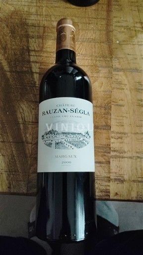 Bordeaux Margaux Château Rauzan-Ségla 2006