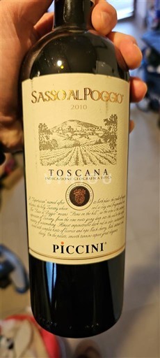 Toskánsko Nespecifikováno Piccini Sasso al Poggio 2016