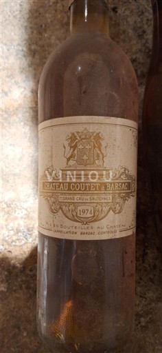 Бордо Барсак Grand Cru Château Coutet 1974