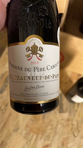 Thung lũng Rhône Châteauneuf-du-pape Domaine Père Caboche Tradition 2019