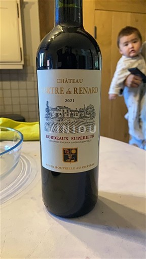 Bordeaux Bordeaux Supérieur Château Chatre du Renard 2021