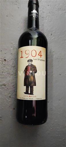 Бордо Château Gabriel 1904 Les Origines Без вінтажу