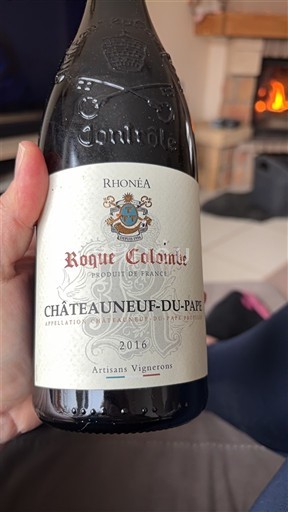 Thung lũng Rhône Châteauneuf-du-pape Roque Colombe 2016