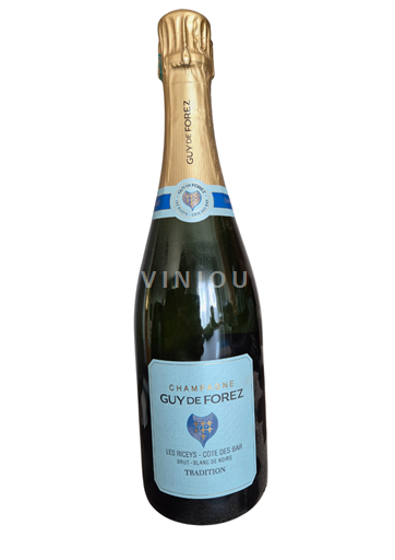 Šampanja Šampanjec Guy de Forez Les Riceys - Cote des Bar Neleten.