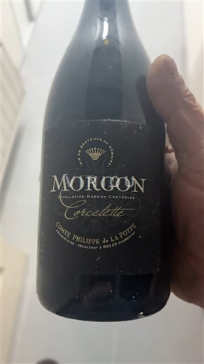 Beaujolais Morgon Comte Philippe de la Poype Corcelette Neleten.