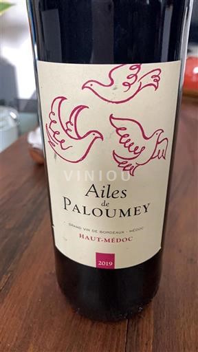 Bordeaux Haut-Médoc Château Paloumey Ailes de Paloumey 2019