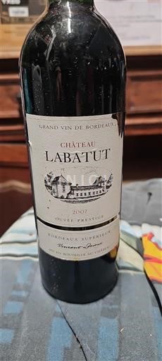 Burdeos Bordeaux superior Château Labatut Prestige 2007