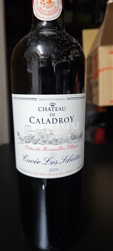 Руссільон Кот де Руссійон Вілаж Château Caladroy Les Schistes 2019